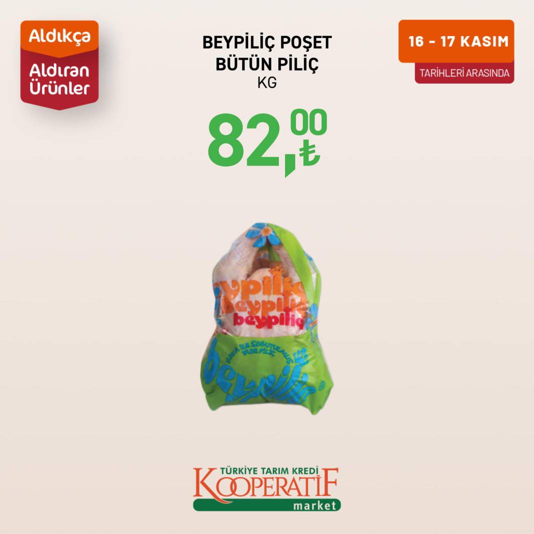 Tarım Kredi Market yine dev indirimle vatandaşın karşısına çıktı 29